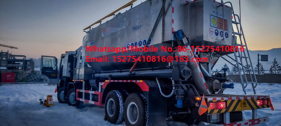 Capacidad de carga de alta eficiencia 15/20/25Tonnes Explosivos de petróleo de amonio pesado camión a granel MMU MEMU Para Mongolia DR CONGO PERU Ghana Minería