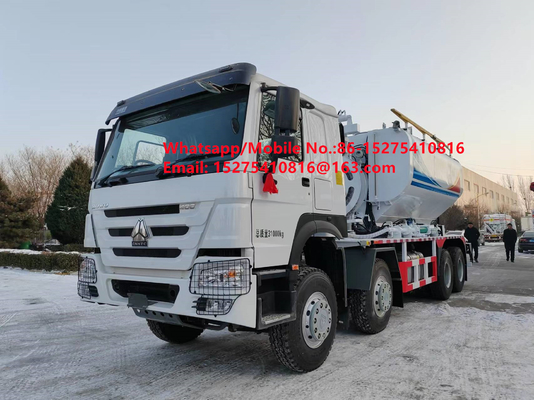 Seguridad totalmente inteligente confiabilidad de la banda de rodamiento camiones a granel 15/20/25 toneladas Amonio pesado explosivo de aceite Emulsión ANFO camión MMU MEMU Para Mongolia DR CONGO PERU Ghana Minería de explosión
