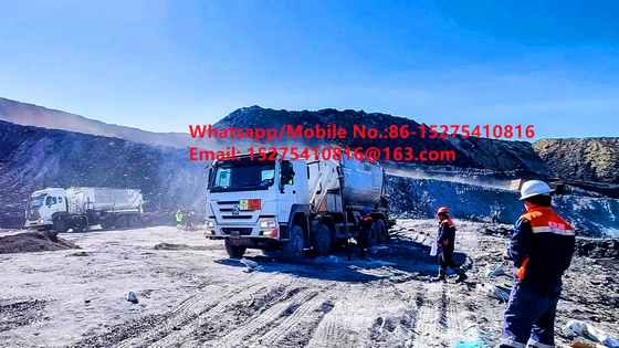 Buen valor Seguridad confiabilidad Camiones de carga de rodadura 15/20/25 toneladas Amonio pesado explosivos de aceite Emulsión ANFO Camión MMU MEMU Para Mongolia DR CONGO PERÚ Ghana Minería de explosión BCLH/BCRH/BCZH