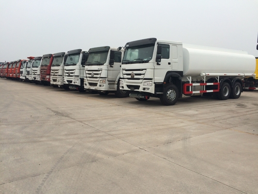 HOWO 6x4 Nuevo 25000L Capacidad de gasolina Bowser Tanque de combustible Camión de transporte de petróleo Camión cisterna