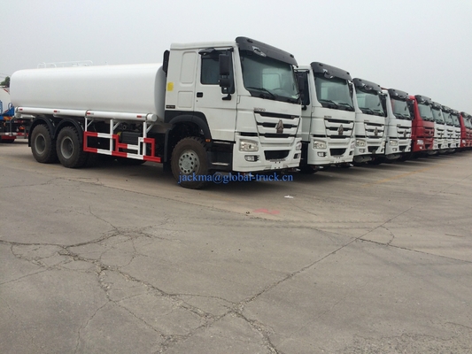HOWO 6x4 Nuevo 25000L Capacidad de gasolina Bowser Tanque de combustible Camión de transporte de petróleo Camión cisterna