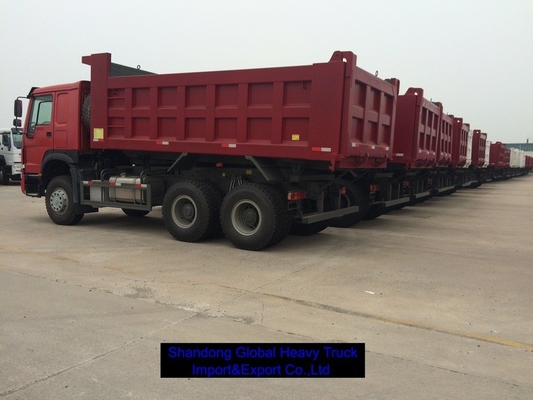 SINOTRUK HOWO 6x4 camión de descarga usado 10 ruedas de trabajo pesado