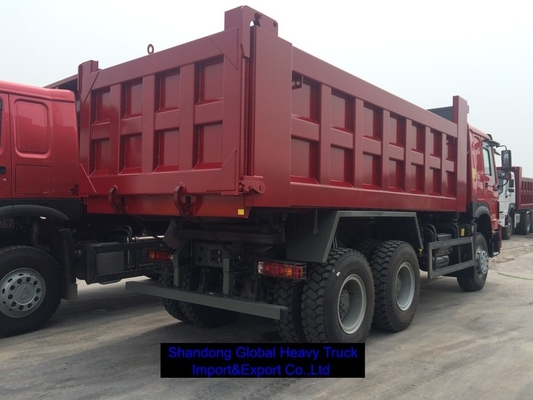 SINOTRUK HOWO 6x4 camión de descarga usado 10 ruedas de trabajo pesado