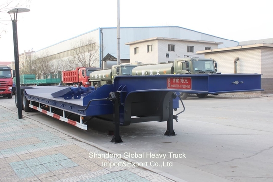 China Manufactura Nuevo remolque de contenedores de 3 ejes 20FT 40FT remolque de camión de cama plana
