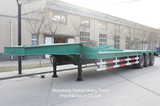 China Manufactura Nuevo remolque de contenedores de 3 ejes 20FT 40FT remolque de camión de cama plana