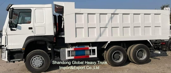 Dirección izquierda derecha Sinotruck 15 25 35 toneladas HOWO 371HP 375HP 400HP 6X4 8X4 Usado