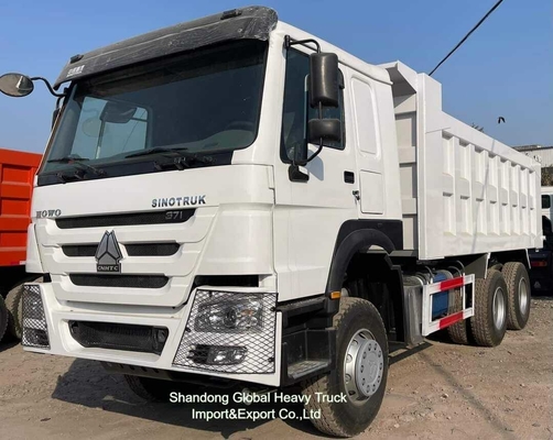 Dirección izquierda derecha Sinotruck 15 25 35 toneladas HOWO 371HP 375HP 400HP 6X4 8X4 Usado
