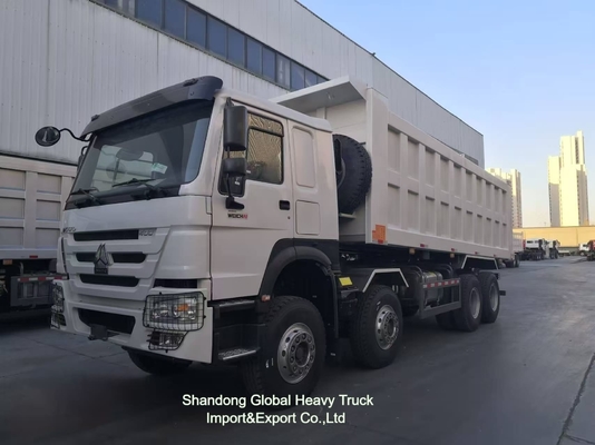Sinotruk HOWO 371HP-380HP 25t-100t de trabajo pesado camión de entrega de transporte usado eléctrico 12 ruedas