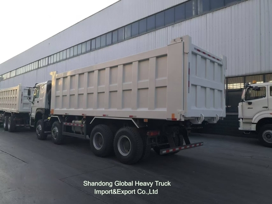 Sinotruk HOWO 371HP-380HP 25t-100t de trabajo pesado camión de entrega de transporte usado eléctrico 12 ruedas