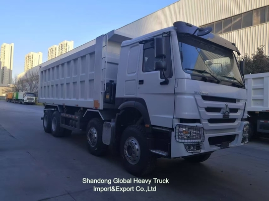 Sinotruk HOWO 371HP-380HP 25t-100t de trabajo pesado camión de entrega de transporte usado eléctrico 12 ruedas