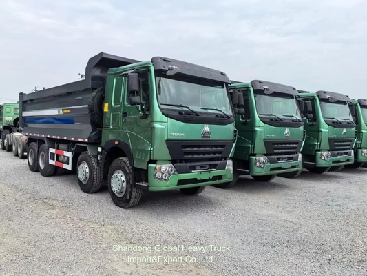 Sinotruck Howo camiones de 50 toneladas 8x4 375hp Euro2 camiones pesados nuevos y usados