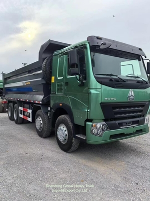 Sinotruk HOWO 371HP-380HP 25t-100t de trabajo pesado camión de entrega de transporte usado eléctrico 12 ruedas
