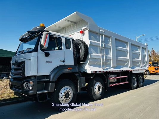 Sinotruck Howo camiones de 50 toneladas 8x4 375hp Euro2 camiones pesados nuevos y usados