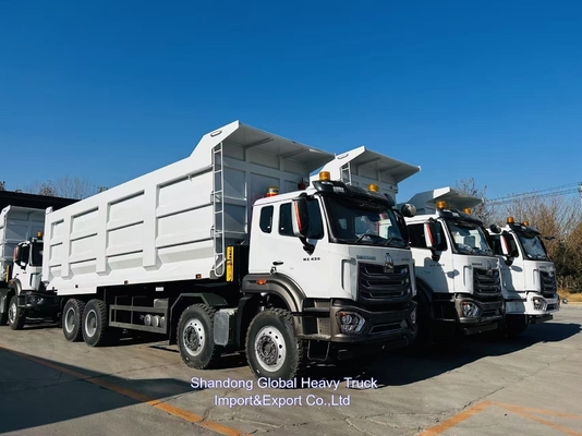 Sinotruck Howo camiones de 50 toneladas 8x4 375hp Euro2 camiones pesados nuevos y usados