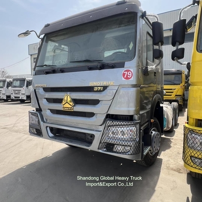 10 ruedas 6X4 40t Sinotruk HOWO Contenedor Carga Remolque Tractor Corazón del camión