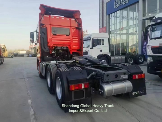 10 ruedas 6X4 40t Sinotruk HOWO Contenedor Carga Remolque Tractor Corazón del camión