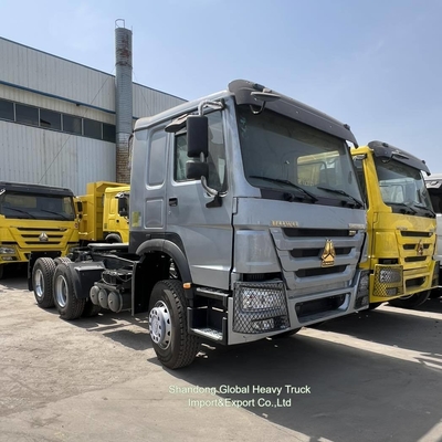 Sinotruk HOWO Nuevo / Usado 371HP Euro 2 6X4 Rhd Manejo a mano derecha Camión Trailer Head Camión tractor