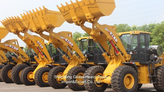 Nuevo tractor de construcción de OEM usado Hidráulico de carga pesada 4 Wd Mini Cargador de ruedas delanteras
