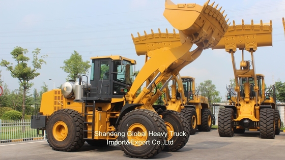 Nuevo Zl958 usado OEM Tractor de construcción hidráulico de trabajo pesado 4 Wd Mini Cargador delantero de ruedas