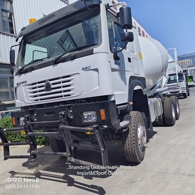Cómo 8 metros cúbicos de la mezcladora de cemento máquina de bombeo de la mezcladora de cemento de hormigón usado camión para la venta