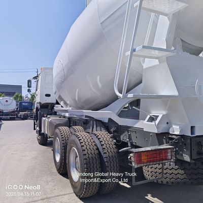 Camión Mezclador HOWO con Motor de 371HP, Modo de Tracción 6X4 y Capacidad de 8-9cbm para Mezcla Eficiente de Concreto