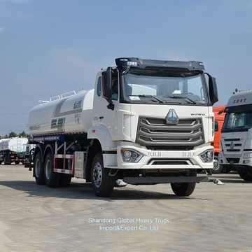 Sinotruk HOWO 6X4 Camión cisterna de agua 18000L 20000L 20tones Camión cisterna de rociador de agua