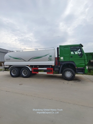 Sinotruk HOWO Tanque de agua Tractor de combate a incendios Carga 6X4 Remolque Bowser de entrega