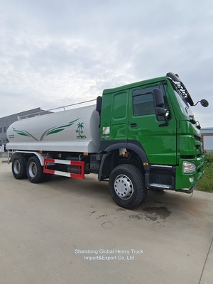 Sinotruk HOWO Tanque de agua Tractor de combate a incendios Carga 6X4 Remolque Bowser de entrega