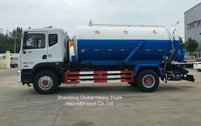 Shacman 4X2 F3000 16000-22000 Succión Alcantarillado Vacío Alcantarillado Succión Camión Venta caliente de la fábrica original