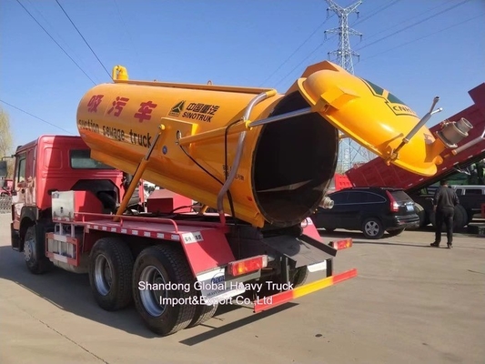 Dongfeng 6X4 18cbm 18tones Cisterna de aspiración de aguas residuales de vacío Cisterna de aspiración de aguas residuales de vacío