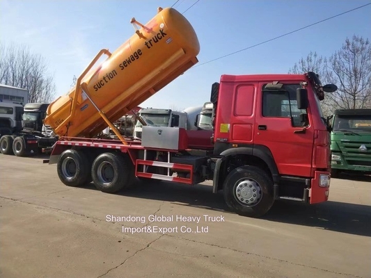 Dongfeng 6X4 18cbm 18tones Cisterna de aspiración de aguas residuales de vacío Cisterna de aspiración de aguas residuales de vacío