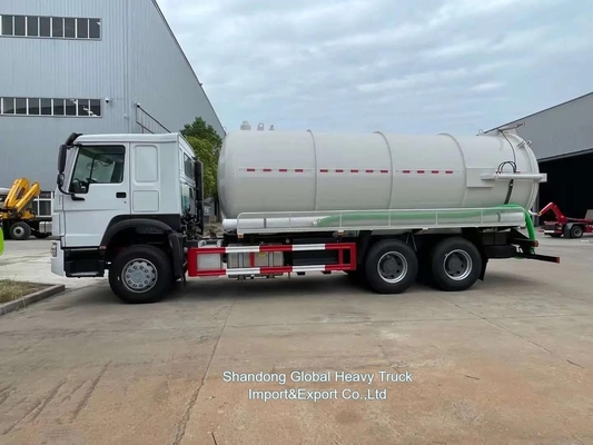 Sinotruk HOWO 6X4 20cbm Camión de aspiradores de aguas residuales