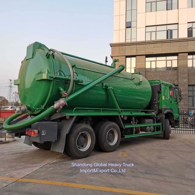 Sinotruk 371HP 18000L aspirador de aguas residuales de vacío camión cisterna precio de fábrica
