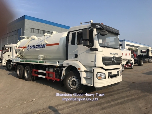 Sinotruk HOWO 6X4 Camión de succión de aguas residuales o fecales Camión de entrega Camión de transporte Camión de carga