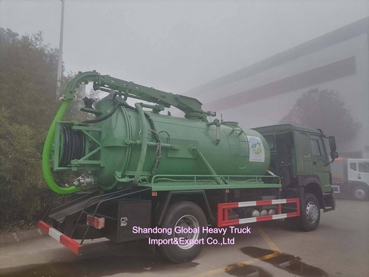 Sinotruk 371HP 18000L aspirador de aguas residuales de vacío camión cisterna precio de fábrica