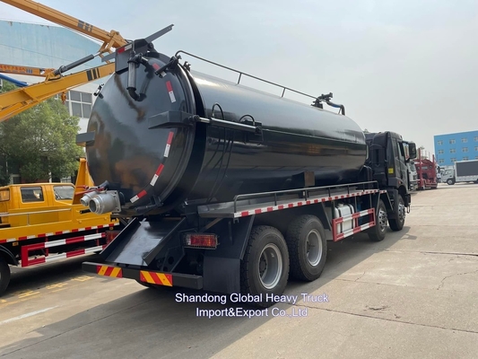 Venta de fábrica de China 20cbm camión de succión de aguas residuales para necesidades de saneamiento ambiental