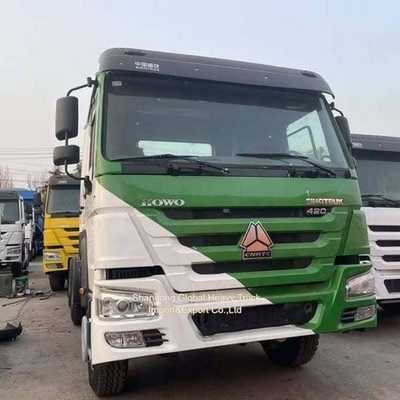 Howo 6x4 camión tractor usado Sinotruk LHD RHD conducción a larga distancia remolque cabeza del camión