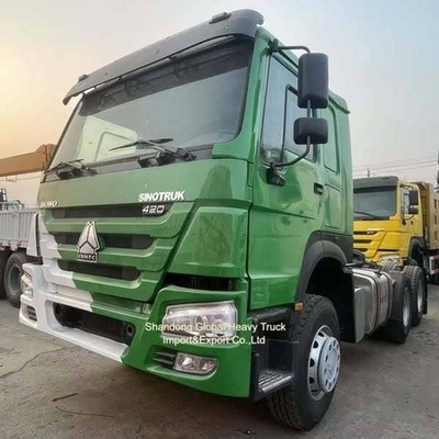 Howo 6x4 camión tractor usado Sinotruk LHD RHD conducción a larga distancia remolque cabeza del camión