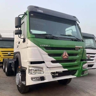 Howo 6x4 camión tractor usado Sinotruk LHD RHD conducción a larga distancia remolque cabeza del camión