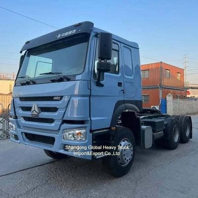 Tractocamión Sinotruk HOWO A7 6X4 de 371 CV y 420 CV con neumáticos 12.00R20 para transporte de carga pesada