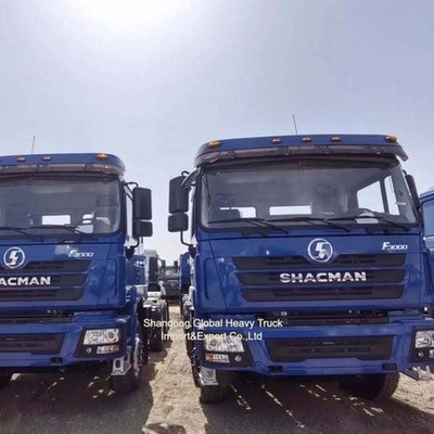 Camión tractor Shacman 6X4 Camión tractor de carga pesada 371HP Prime Mover Camión tractor de ruedas Dongfeng