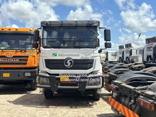 6X4 Dirección izquierda o Dirección derecha 380HP Shacman F3000 Tractor Trailer Usado Camión de cabeza de tractor