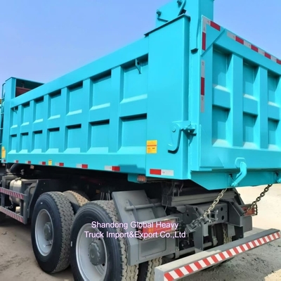 Sinotruck HOWO 60 toneladas Camión de punta 6*4 Camión Volquete 8*4 Camiones de basura Camión de punta