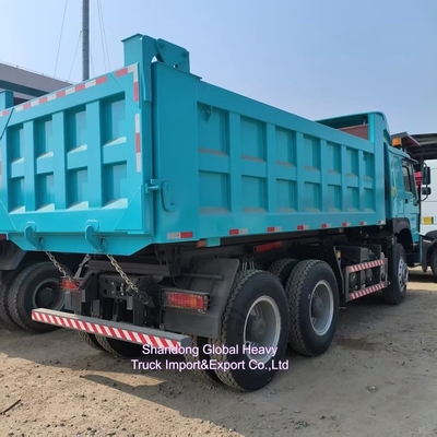 Sinotruck HOWO 60 toneladas Camión de punta 6*4 Camión Volquete 8*4 Camiones de basura Camión de punta