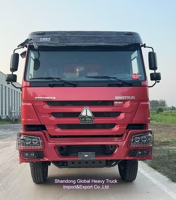 Transmisión manual Sinotruk HOWO 380 CV 6X4 Camión de descarga