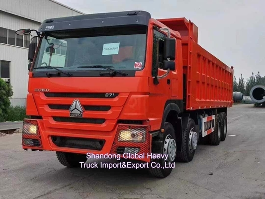 Transmisión manual Sinotruk HOWO 380 CV 6X4 Camión de descarga