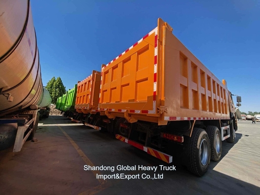 Buena calidad 371HP 375HP 6*4 10 ruedas usadas HOWO camión de basura camión de tirón para el mercado africano