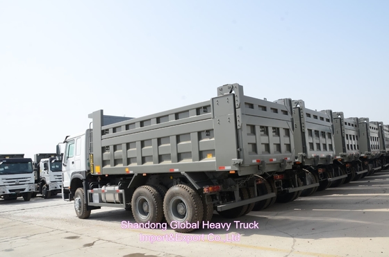 Camión de basura usado Sinotruck 6*4 Camión de basura de baja velocidad Precio de fábrica 10 ruedas
