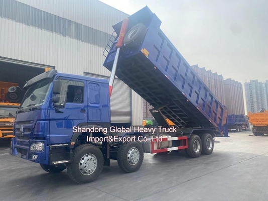China HOWO camión de basura con tirador 8X4 12 ruedas camiones de basura RC HOWO 8*4 camión de basura HOWO