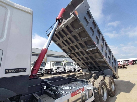 Sinotruck 6X4 HOWO 10 ruedas de trabajo pesado 18 19 20cbm 20m3 camiones nuevos usados tirador tirador camión de descarga